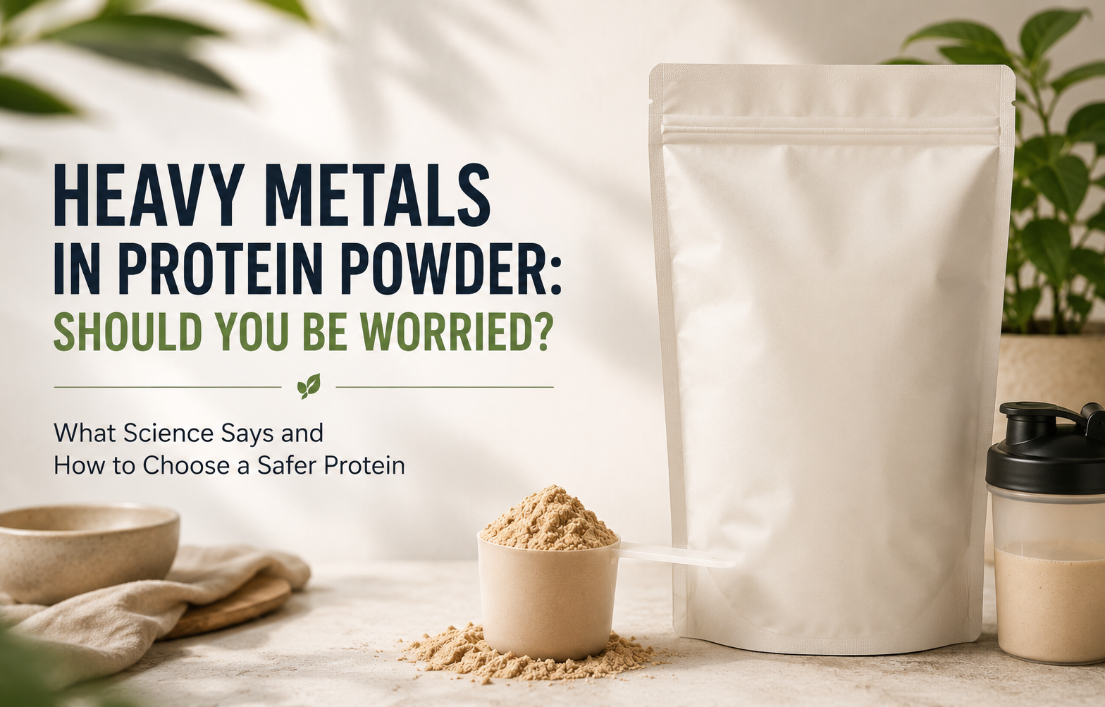 Heavy Metals in Protein Powder: Should You Be Worried? What Science Says and How to Choose a Safer Supplement