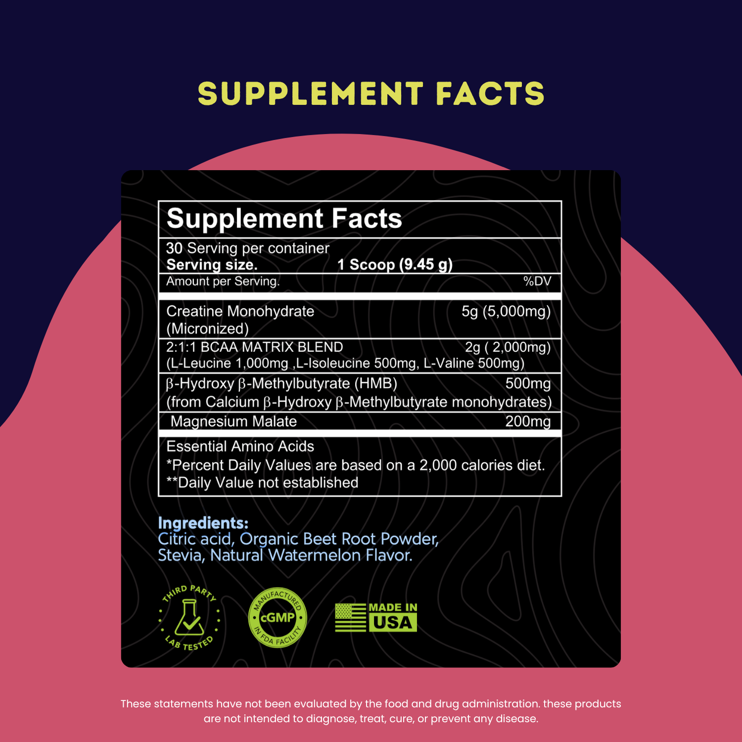 Creatine Micronized  Nutri Genius Plus - Watermelon