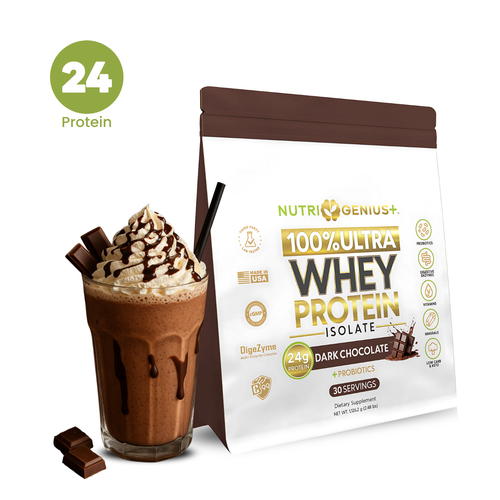 Whey Protein Isolate Nutri Genius Plus®  - 30 servings