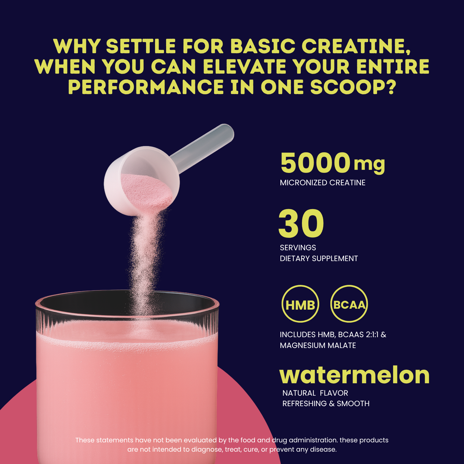 Creatine Micronized  Nutri Genius Plus - Watermelon