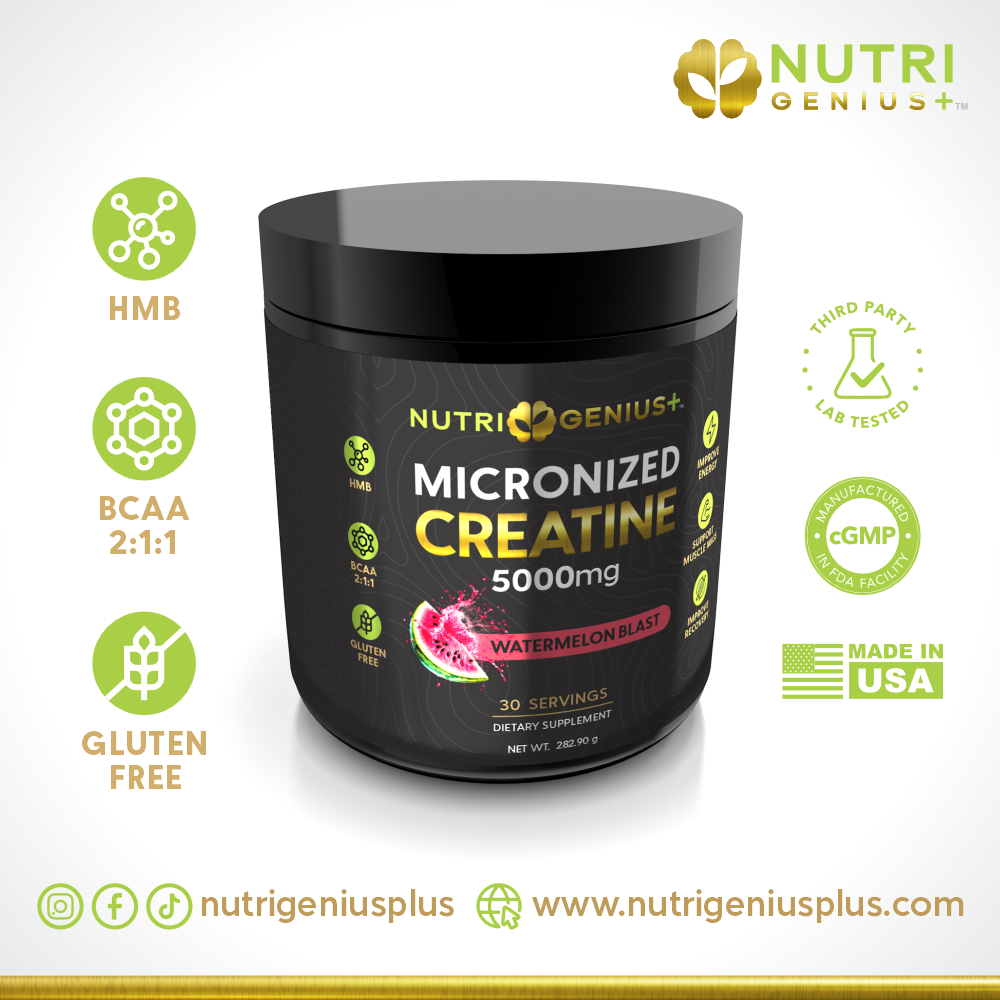 Creatine Micronized  Nutri Genius Plus® - Watermelon