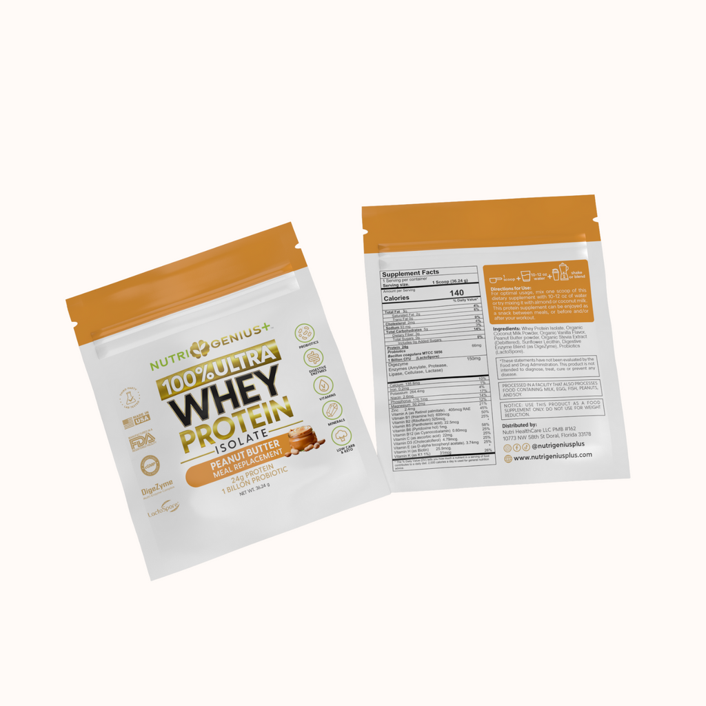 Whey Protein Isolate  (3 PACK)  1 serving