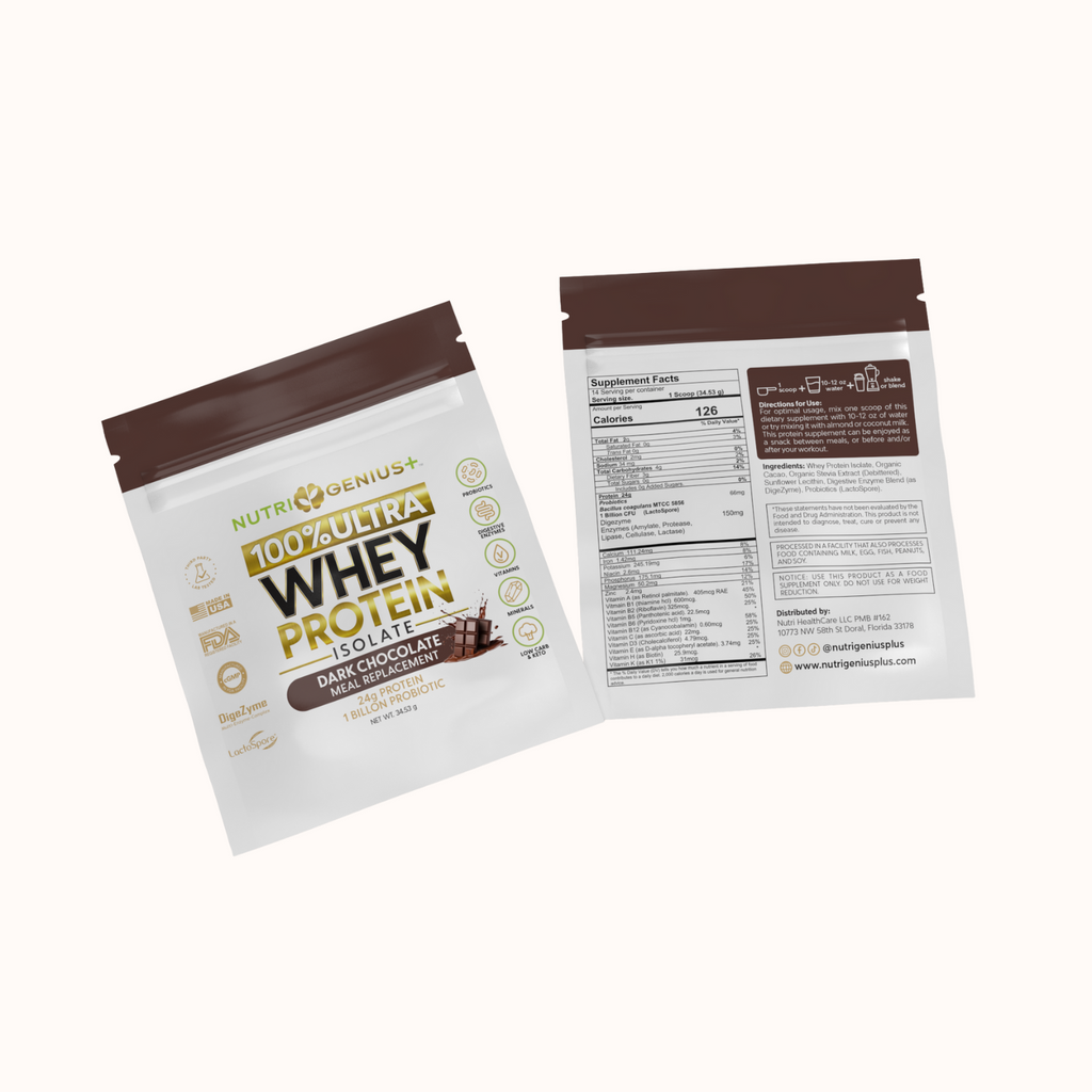 Whey Protein Isolate  (3 PACK)  1 serving