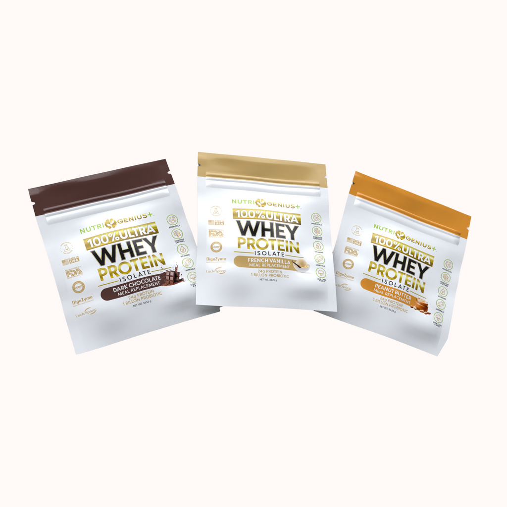Whey Protein Isolate  (3 PACK)  1 serving
