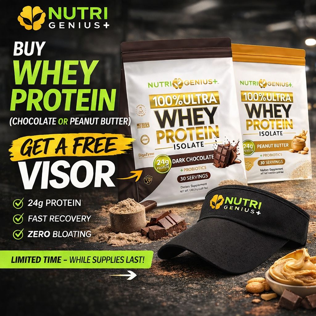 Whey Protein Isolate Nutri Genius Plus®  - 30 servings